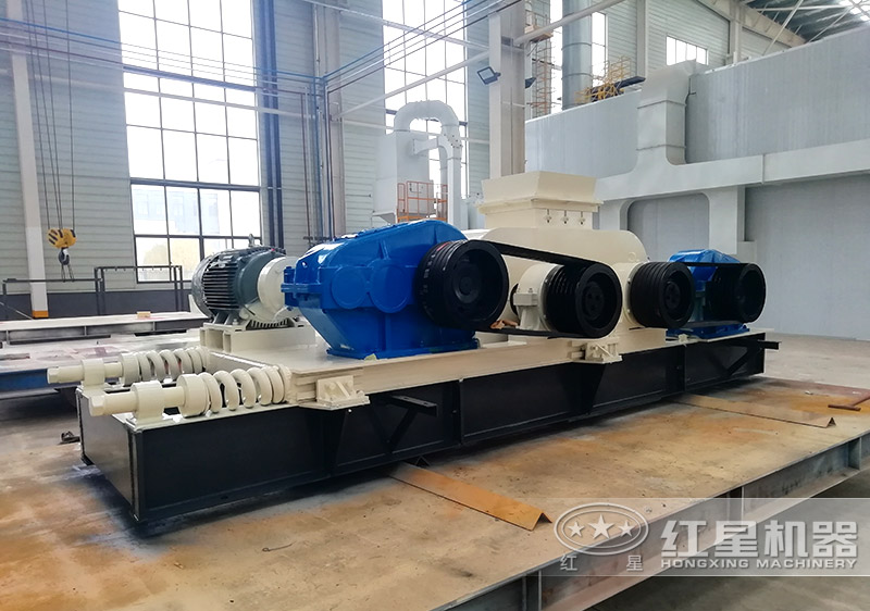 小型液壓對輥破碎機常用型號及價格，提供現(xiàn)場視頻